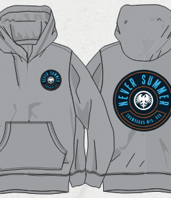 NEVER SUMMER SEAL PULLOVER HOODIE