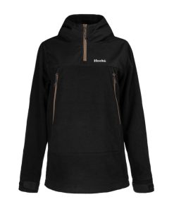 Women’S Tech Fleece Black Hoodie