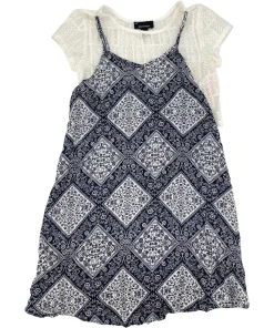 Amy’s Closet Girl’s Blue & White Dress / Size 8